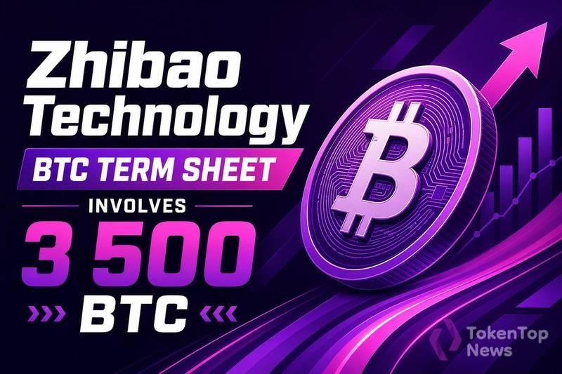 Zhibao Technology BTC Term Sheet Involves 3,500 BTC