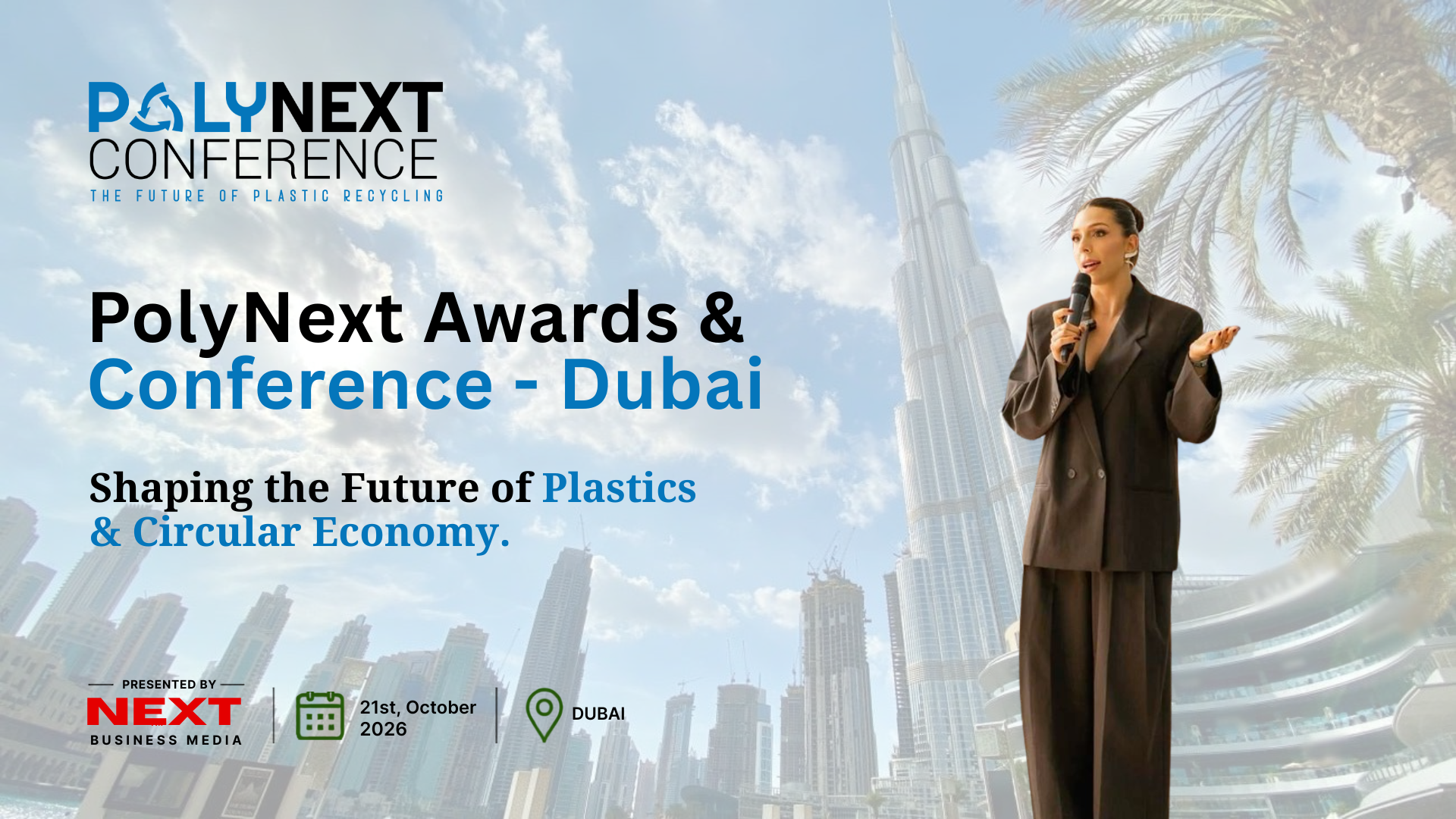 PolyNext Awards &amp; Conference Dubai 2026: Advancing the Global Dialogue on Plastic Recycling and Circularity