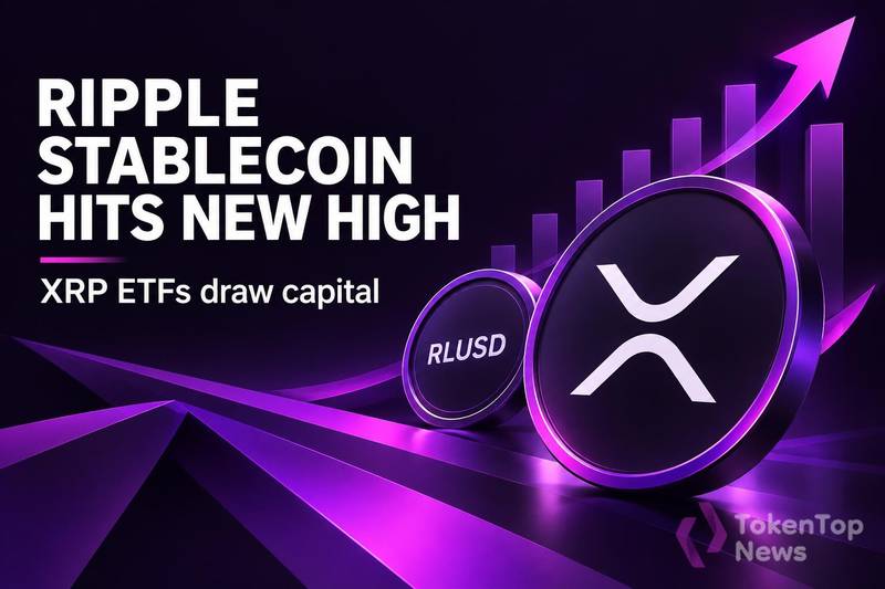 Ripple Stablecoin Hits New High as XRP ETFs Draw Capital
