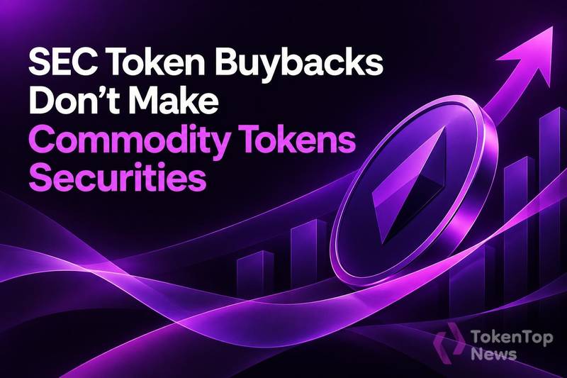 SEC: Token Buybacks Don’t Make Commodity Tokens Securities
