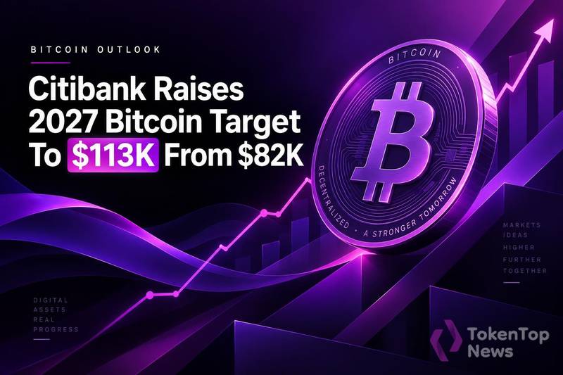 Citibank Raises 2027 Bitcoin Target to $113K From $82K